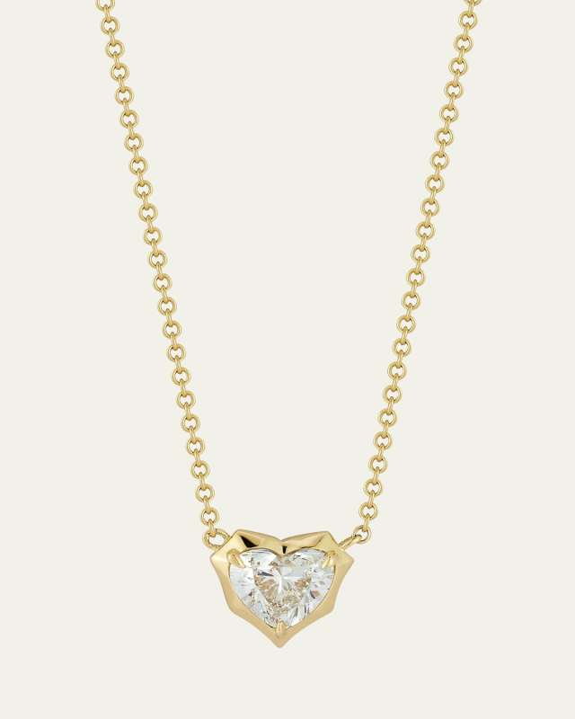 Alchemy Heart Diamond Pendant Necklace